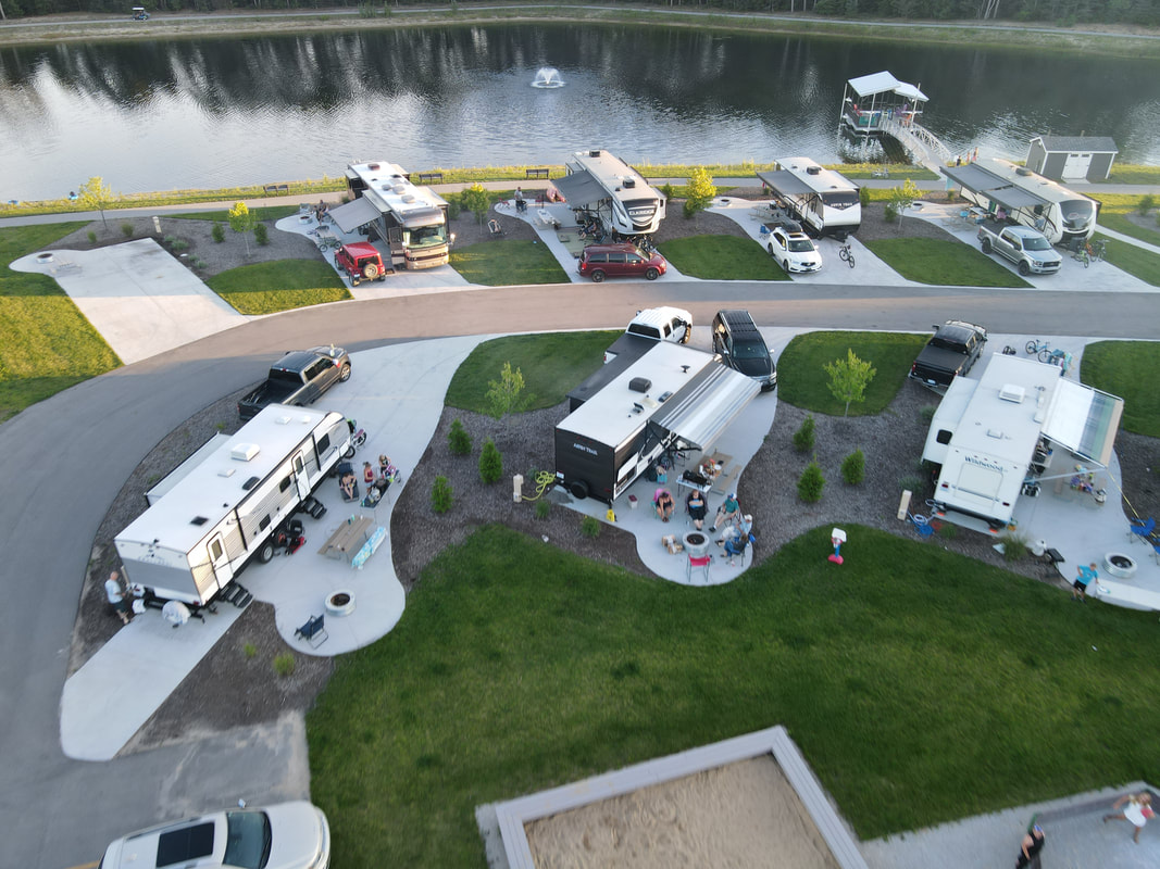 RV Sites Duck Creek RV Resort, Muskegon, Michigan Closest Camping